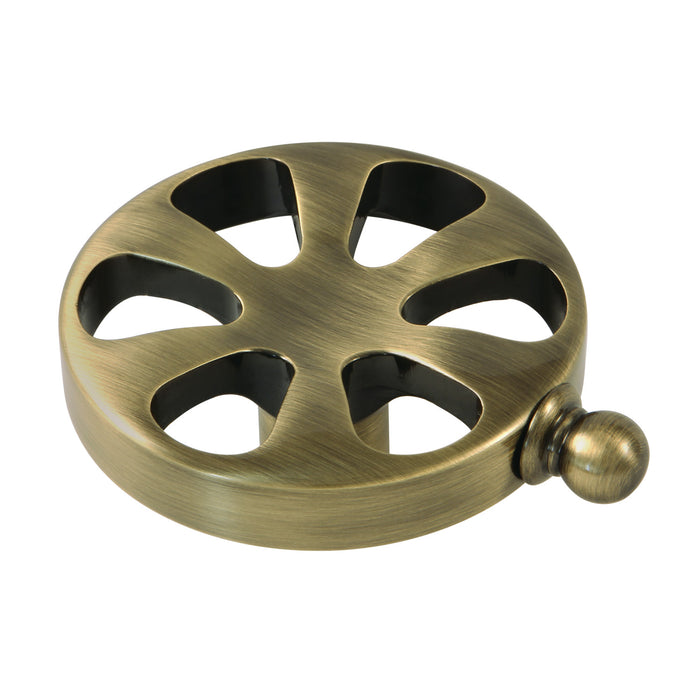 Kingston Belknap KSH2963RX Brass Wheel Handle, Antique Brass