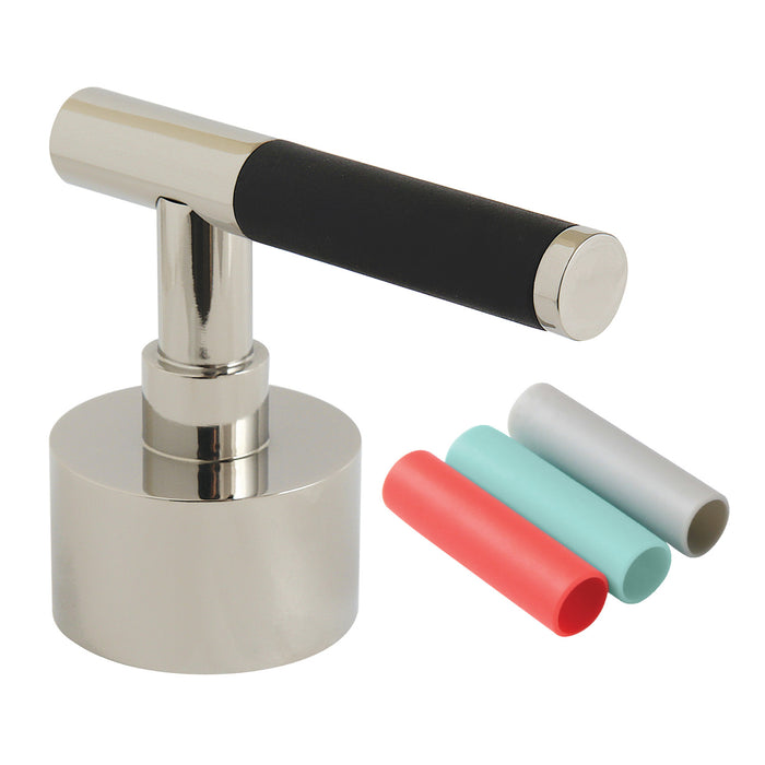 Kingston Kaiser KSH2966CKL Brass Lever Handle, Polished Nickel