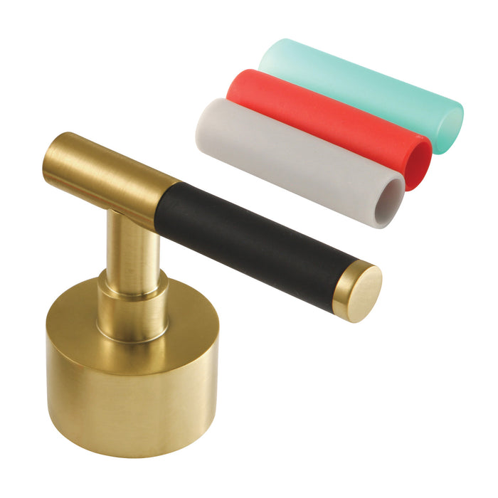 Kingston Kaiser KSH2967CKL Brass Lever Handle, Brushed Brass