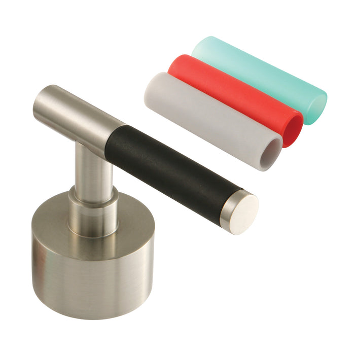 Kingston Kaiser KSH2968CKL Brass Lever Handle, Brushed Nickel