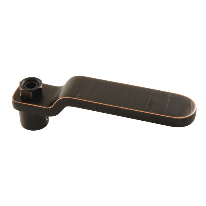 Kingston Whitaker KSH296ILNB Brass Industrial Style Lever Handle, Naples Bronze