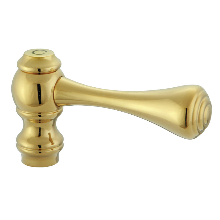 Kingston KSH313PBC Zinc Alloy Lever Handle (Cold Side), Polished Brass