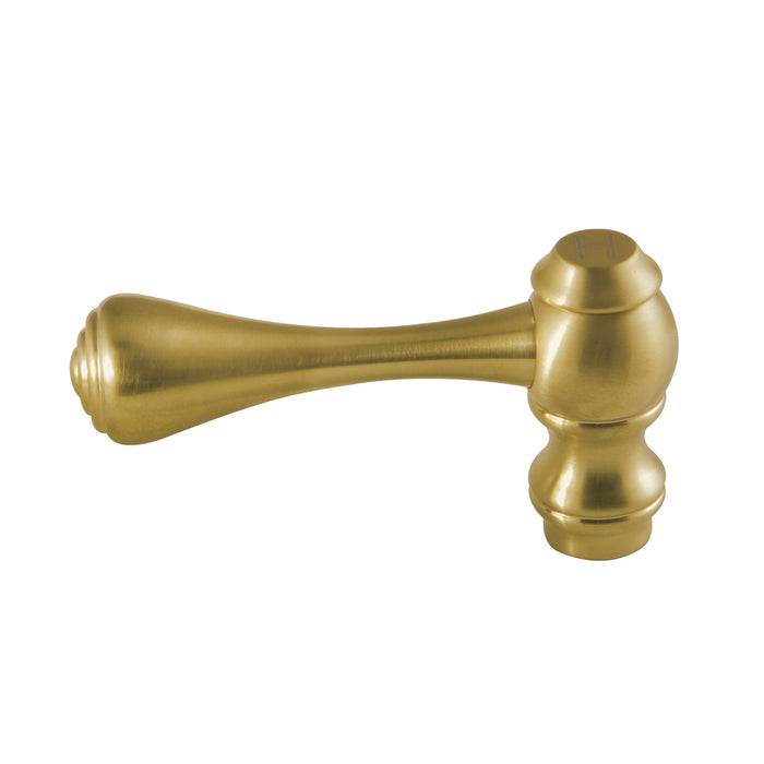 Kingston KSH313SBH Zinc Alloy Lever Handle (Hot Side), Brushed Brass