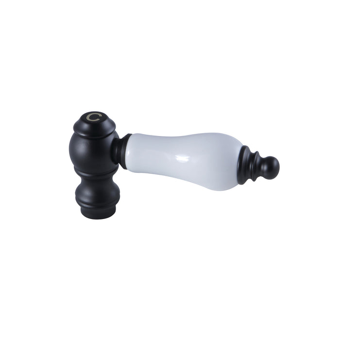 Kingston KSH3220PLC Porcelain Lever Handle (Cold Side), Matte Black