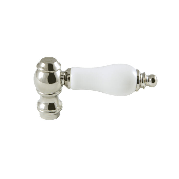 Kingston KSH3226PLC Porcelain Lever Handle (Cold Side), Polished Nickel