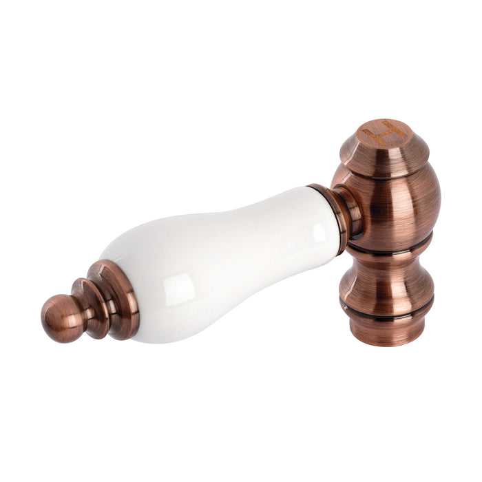 Kingston KSH322PLACH Porcelain Lever Handle (Hot Side), Antique Copper
