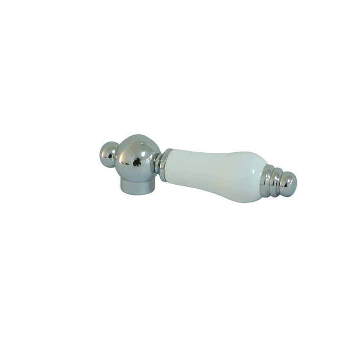 Kingston KSH3601PL Porcelain Lever Handle, Polished Chrome