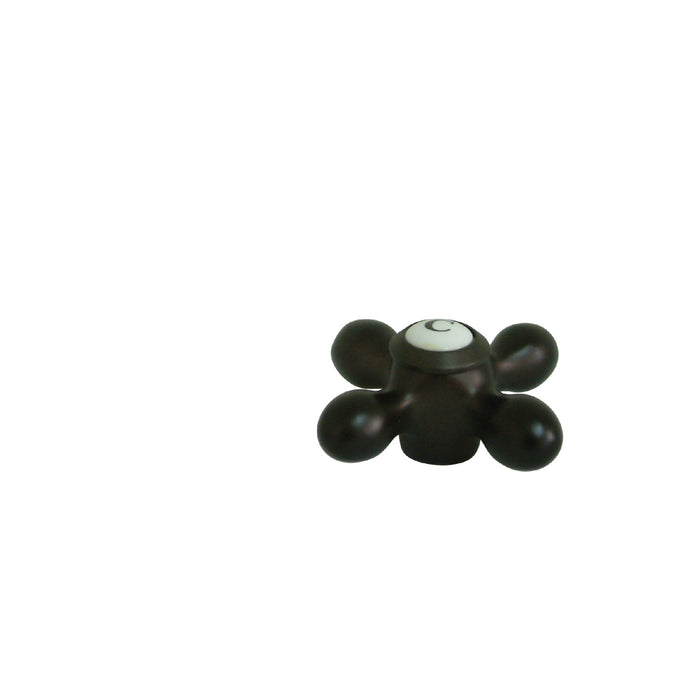 Kingston KSH3605AXC Brass Cross Handle (Cold Side), Oil Rubbed Bronze