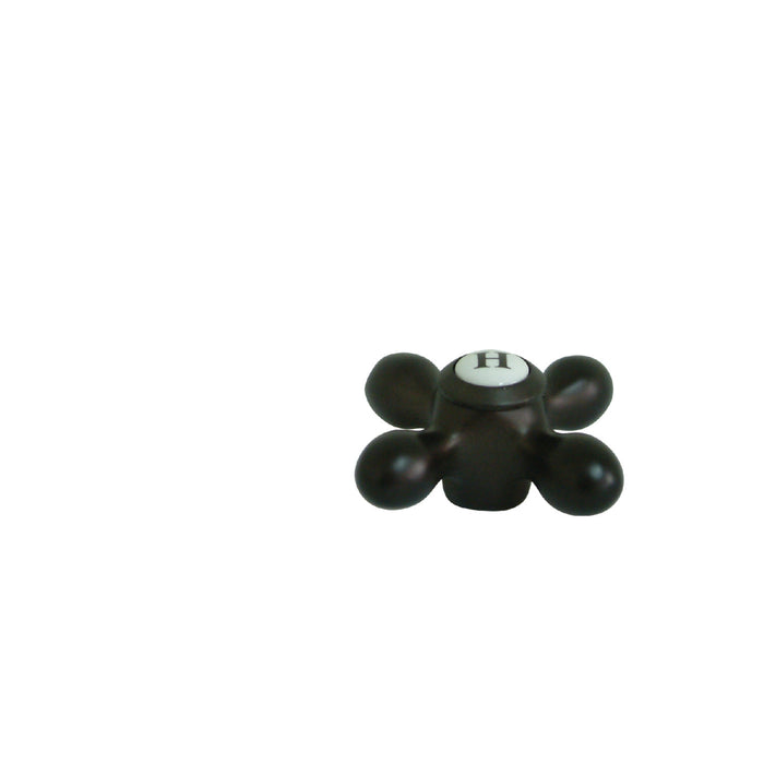 Kingston KSH3605AXH Brass Cross Handle (Hot Side), Oil Rubbed Bronze