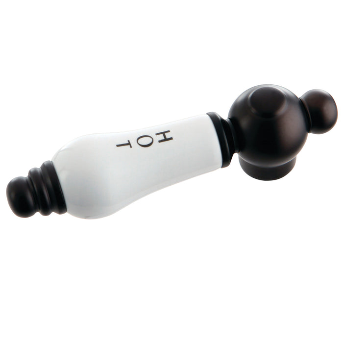 Kingston KSH3605PLH Porcelain Lever Handle (Hot Side), Oil Rubbed Bronze
