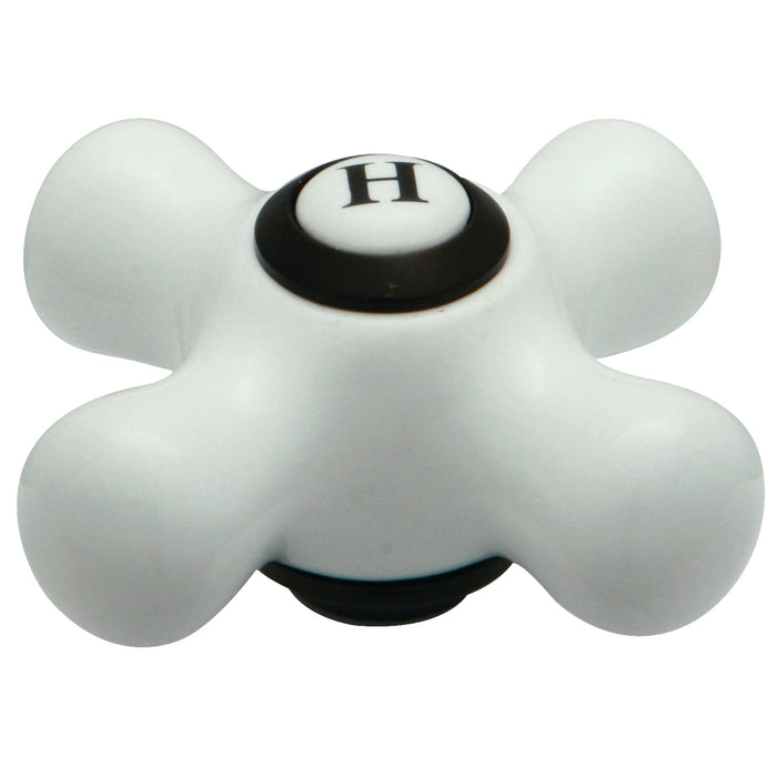 Kingston KSH3605PXH Porcelain Cross Handle (Hot Side), Oil Rubbed Bronze
