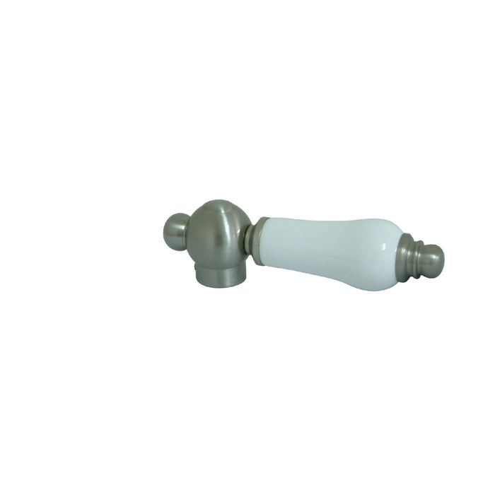 Kingston KSH3608PL Porcelain Lever Handle, Brushed Nickel
