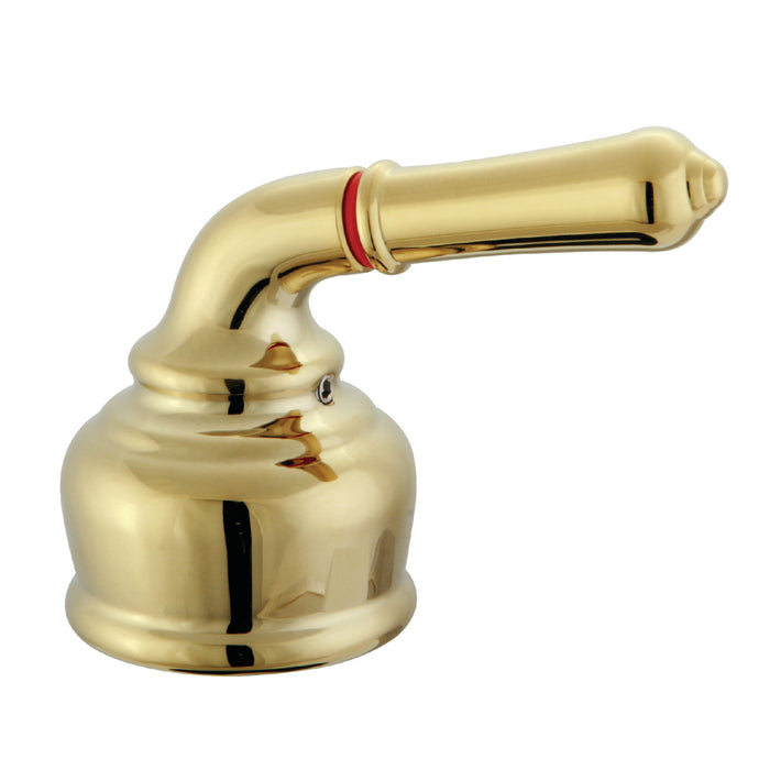 Kingston KSH362H Zinc Alloy Lever Handle (Hot Side), Polished Brass