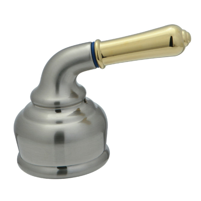 Kingston KSH369C Metal Lever Handle (Cold Side), Brushed Nickel/Polished Brass