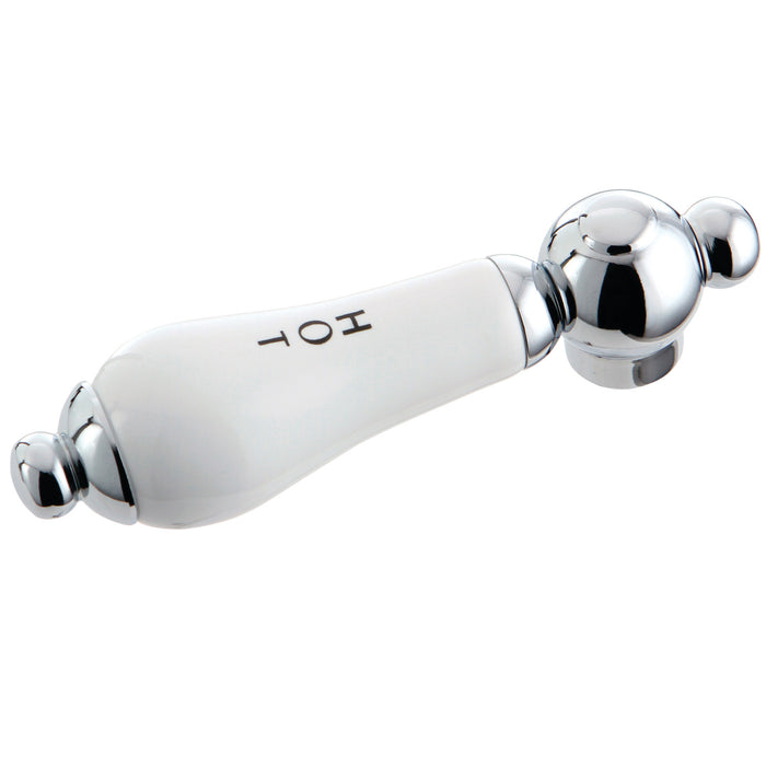 Kingston KSH3961PLH Porcelain Lever Handle (Hot Side), Polished Chrome