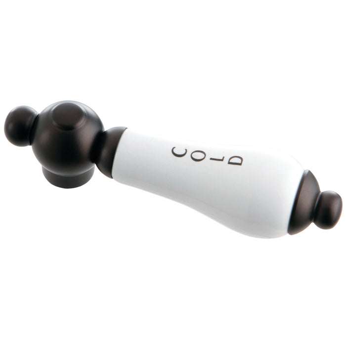 Kingston KSH3965PLC Porcelain Lever Handle (Cold Side), Oil Rubbed Bronze