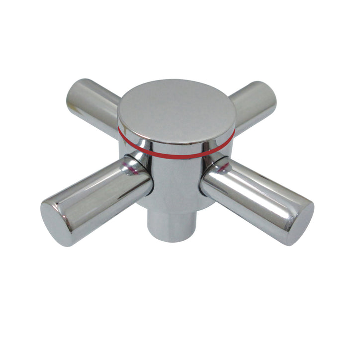 Kingston Concord KSH414H Metal Cross Handle (Hot Side), Polished Chrome