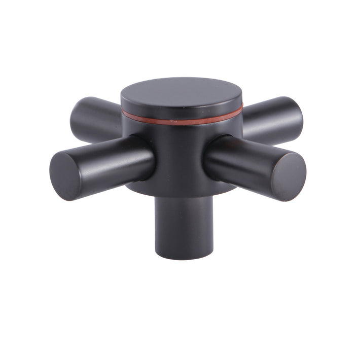 Kingston Concord KSH414ORBH Metal Cross Handle (Hot Side), Oil Rubbed Bronze