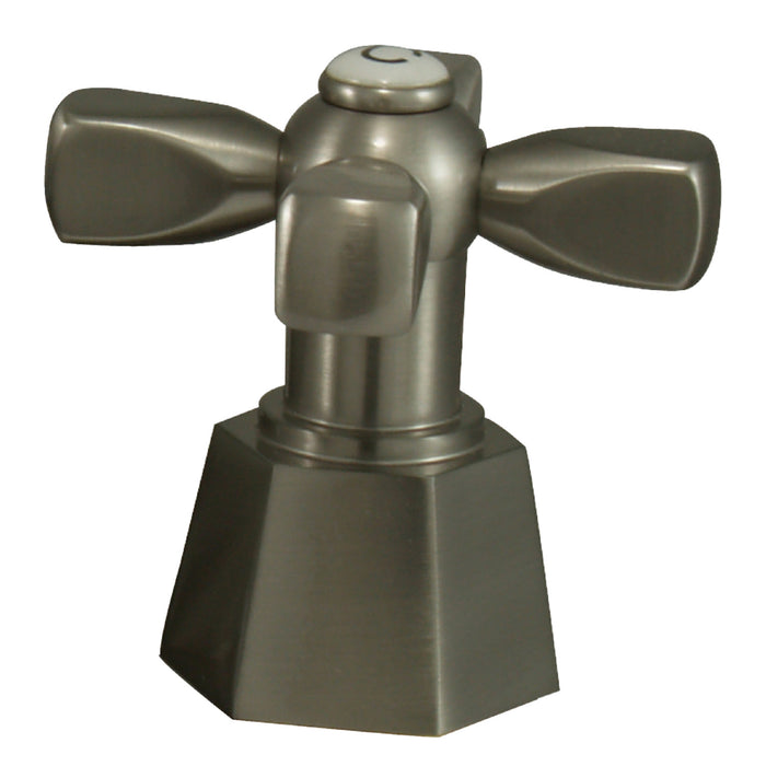 Kingston KSH4268HXC Metal Cross Handle (Cold Side), Brushed Nickel