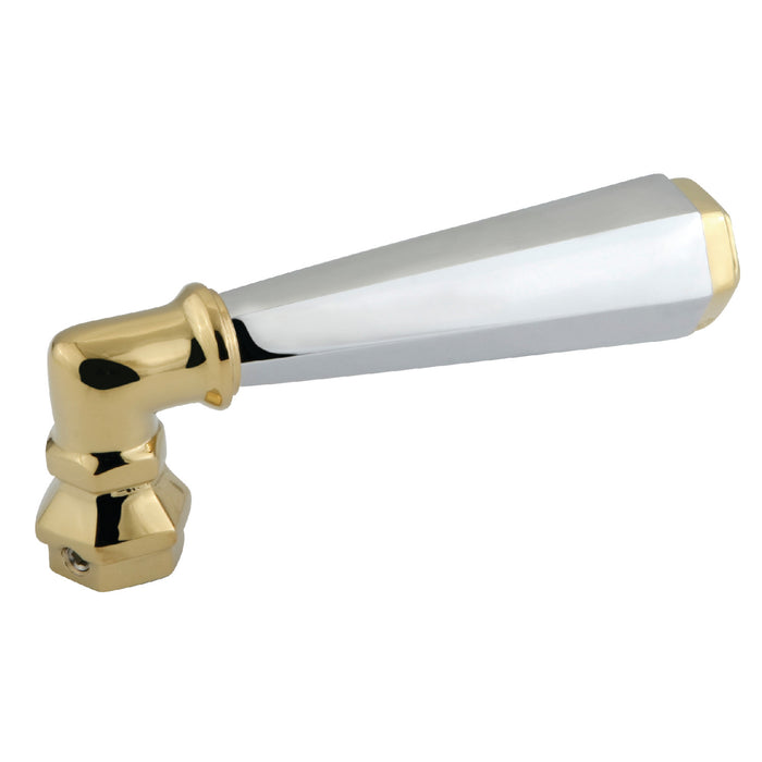 Kingston KSH4304HL Brass Lever Handle, Polished Chrome/Polished Brass