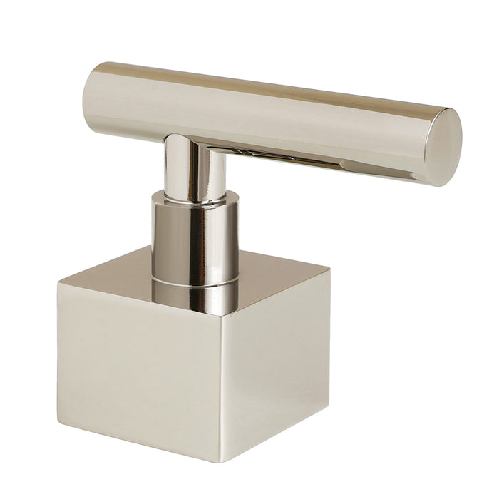 Kingston KSH4366CQL Brass Lever Handle, Polished Nickel
