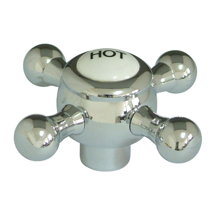 Kingston KSH4461BXH Brass Cross Handle (Hot Side), Polished Chrome