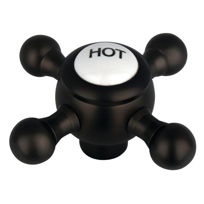 Kingston KSH4465BXH Brass Cross Handle (Hot Side), Oil Rubbed Bronze