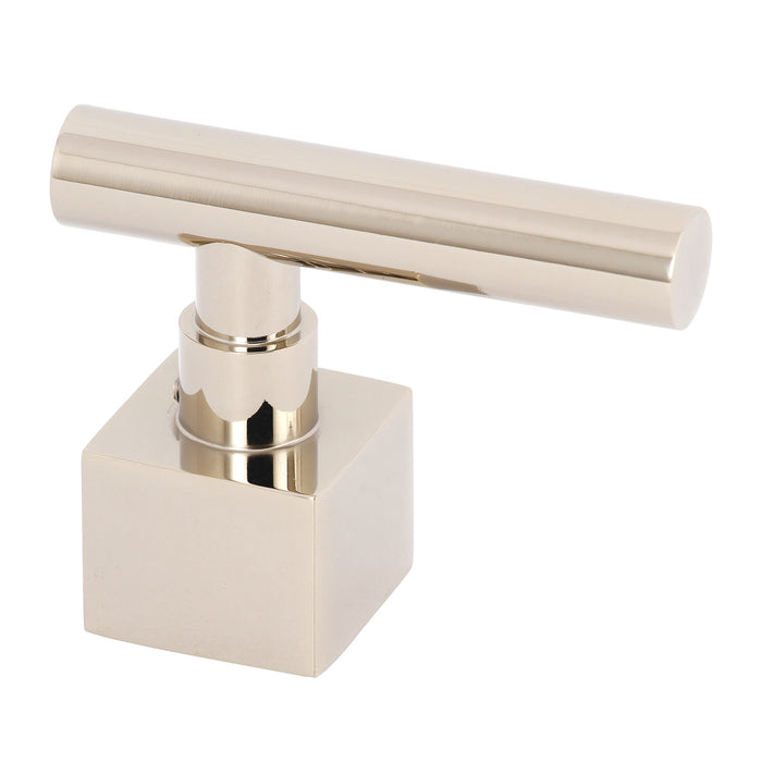 Kingston KSH4646CQL Brass Lever Handle, Polished Nickel