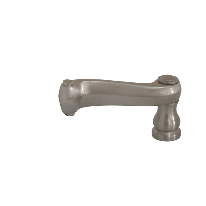 Kingston KSH5368FLH Metal Lever Handle (Hot Side), Brushed Nickel