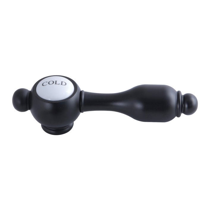 Kingston Tudor KSH7610TALC Brass Lever Handle (Cold Side), Matte Black