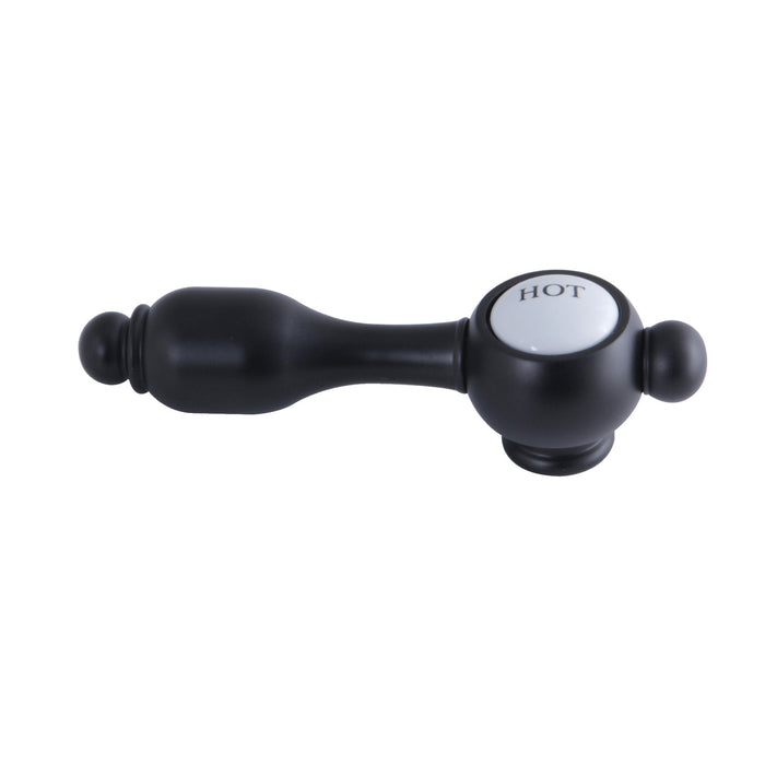 Kingston Tudor KSH7610TALH Brass Lever Handle (Hot Side), Matte Black