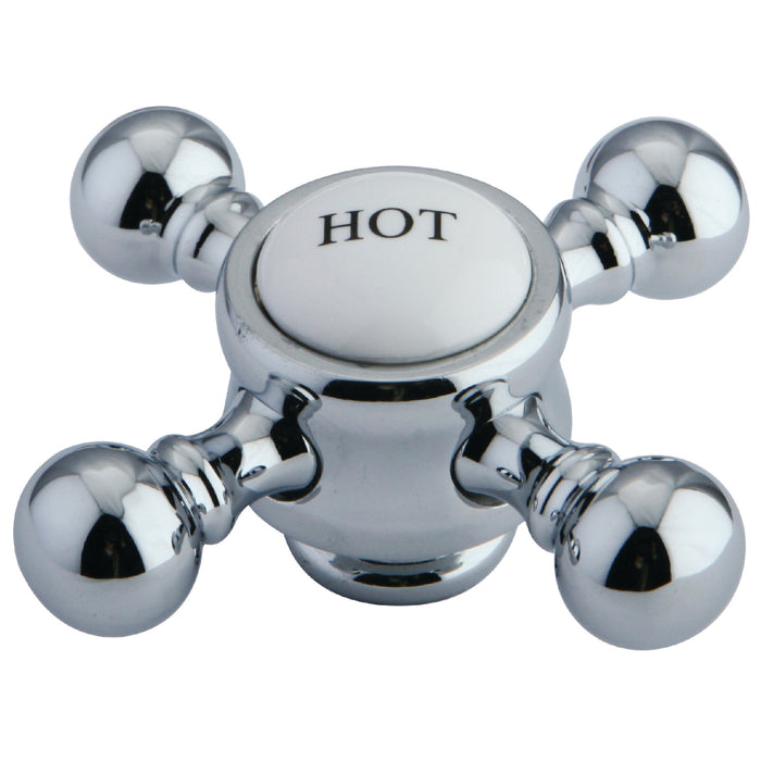 Kingston KSH7611BXH Metal Cross Handle (Hot Side), Polished Chrome
