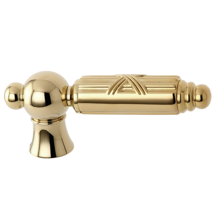 Kingston KSH7612GL Metal Lever Handle, Polished Brass