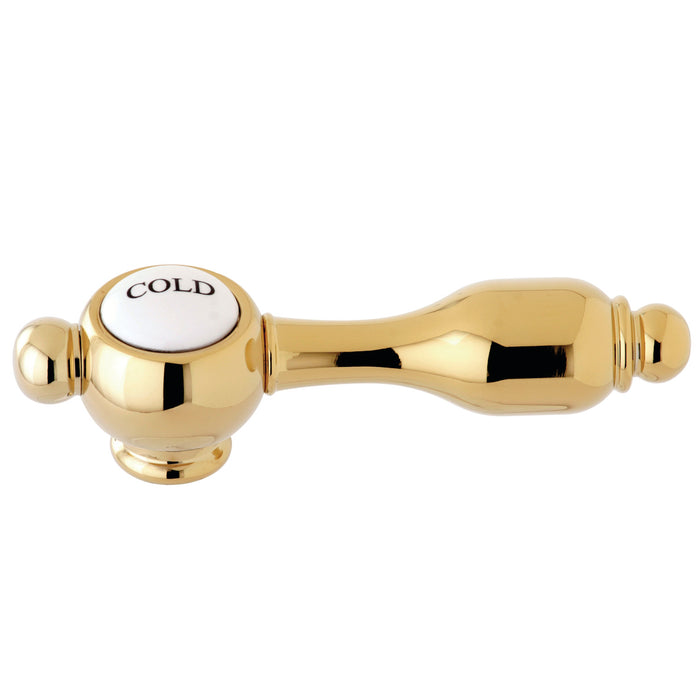 Kingston Tudor KSH7612TALC Brass Lever Handle (Cold Side), Polished Brass