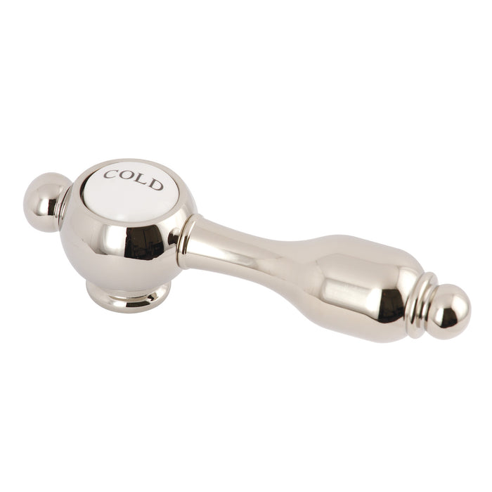 Kingston Tudor KSH7616TALC Brass Lever Handle (Cold Side), Polished Nickel