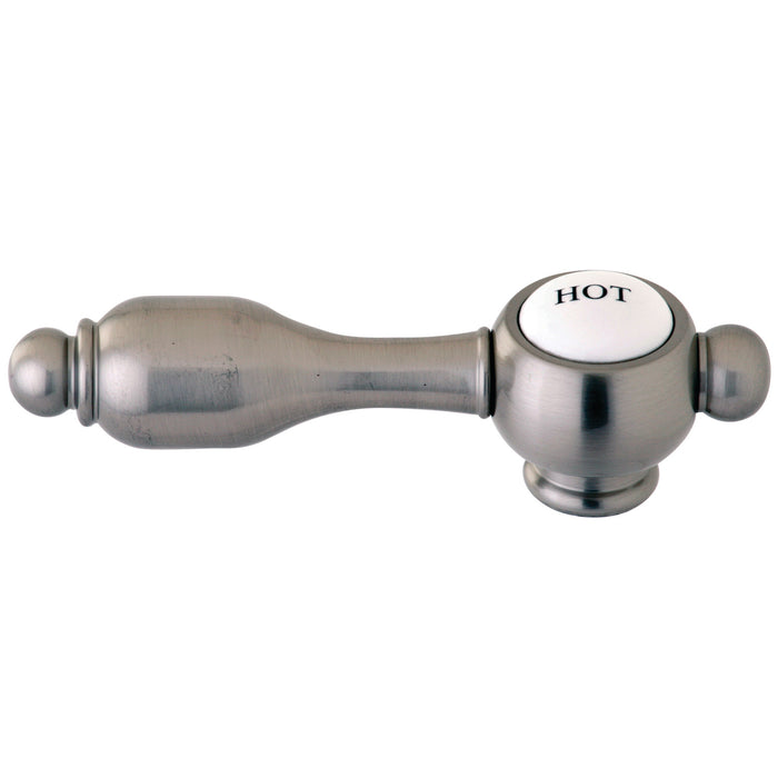 Kingston Tudor KSH7618TALH Brass Lever Handle (Hot Side), Brushed Nickel