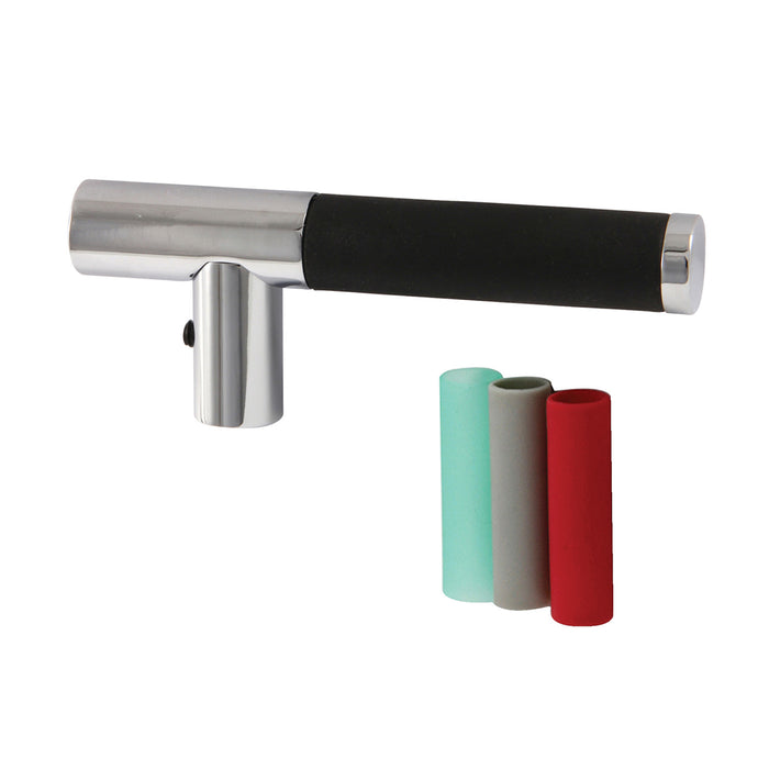 Kingston Kaiser KSH8121CKL Brass Lever Handle, Polished Chrome