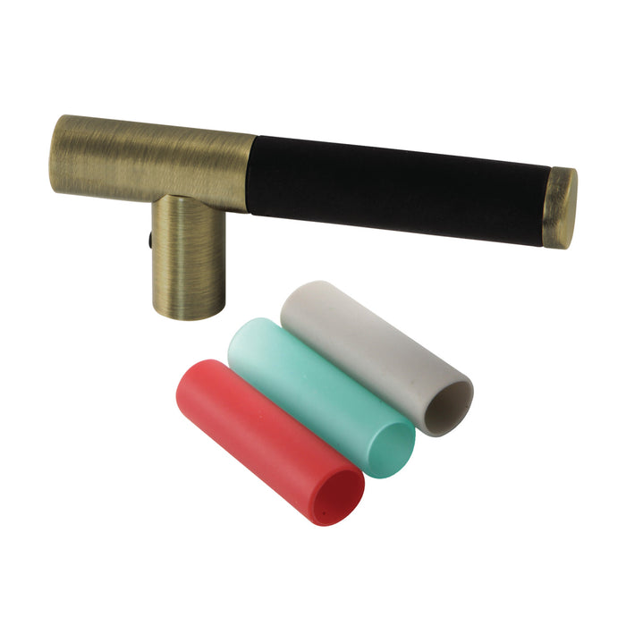 Kingston Kaiser KSH8123CKL Brass Lever Handle, Antique Brass