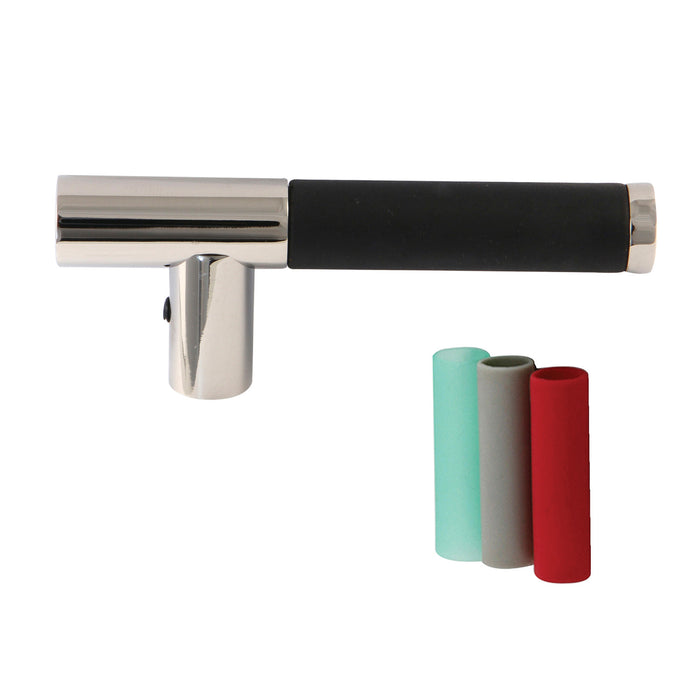Kingston Kaiser KSH8126CKL Brass Lever Handle, Polished Nickel