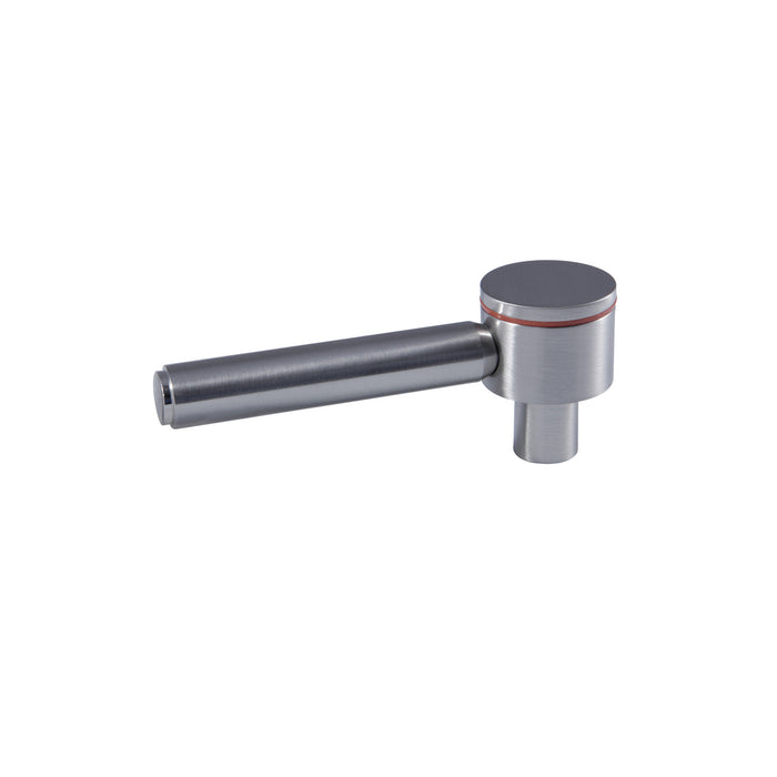 Kingston Concord KSH814SNH Metal Lever Handle (Hot Side), Brushed Nickel