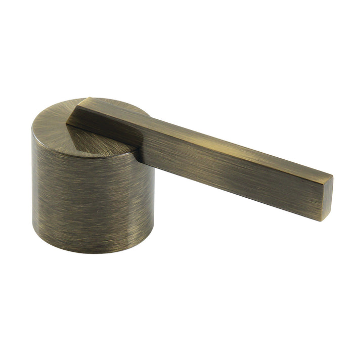 Kingston Continental KSH8193CTL Metal Lever Handle, Antique Brass