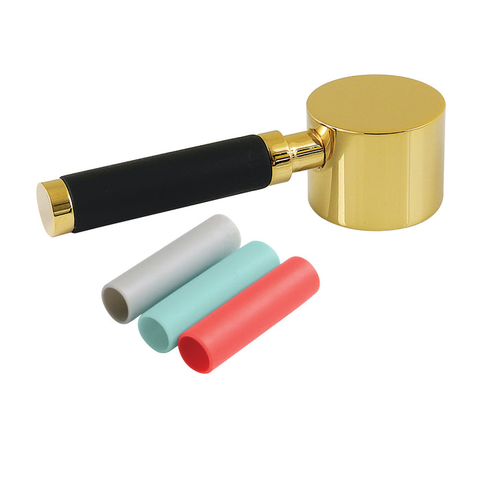 Kingston KSH8272DKL Brass Lever Handle, Polished Brass