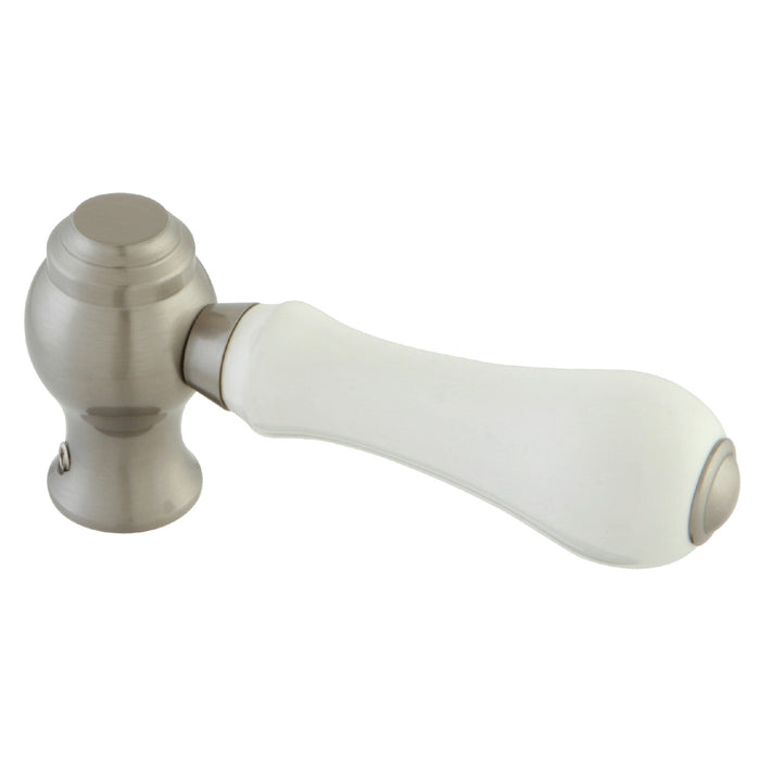 Kingston KSH948PL Porcelain Lever Handle, Brushed Nickel