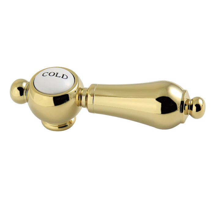 Kingston KSH9982BALC Metal Lever Handle (Cold Side), Polished Brass