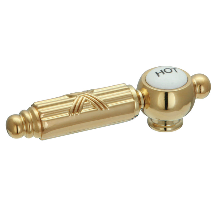 Kingston KSH9982GLH Metal Lever Handle (Hot Side), Polished Brass