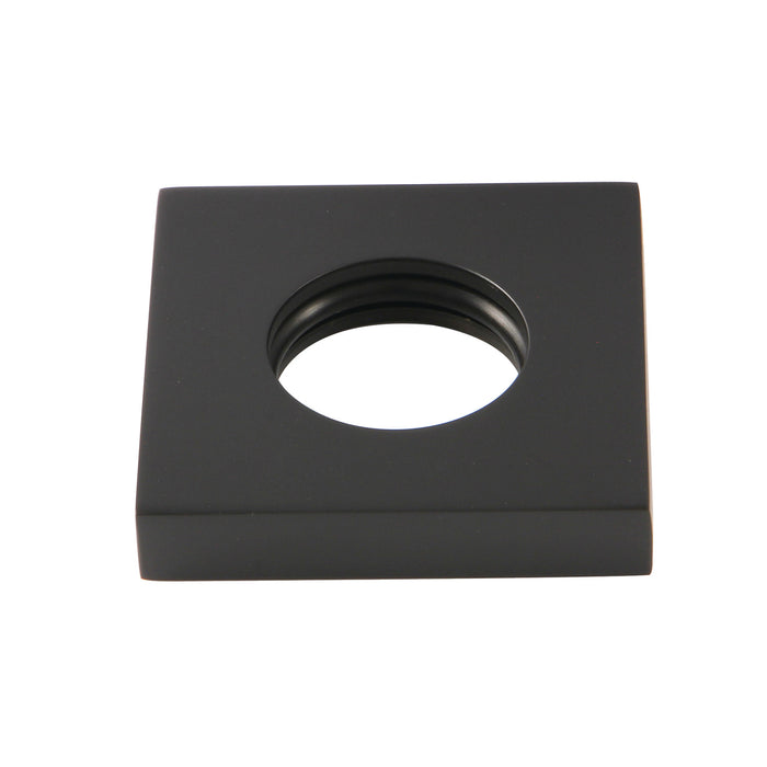 Kingston KSHF6120 Brass Square Handle Flange, Matte Black