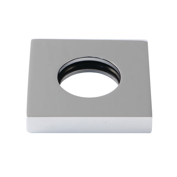Kingston KSHF6121 Brass Square Handle Flange, Polished Chrome