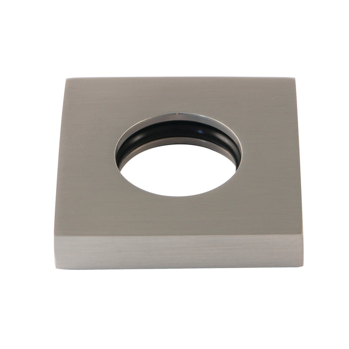 Kingston KSHF6128 Brass Square Handle Flange, Brushed Nickel