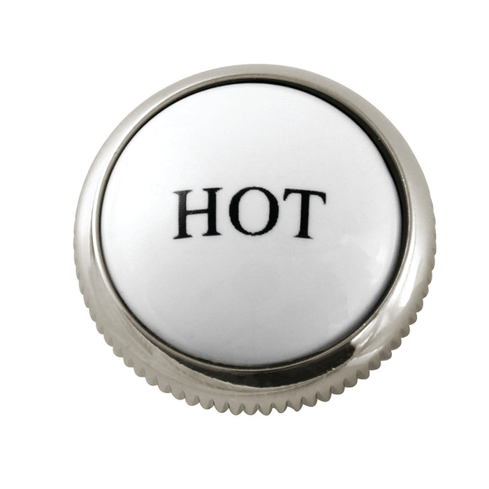 Kingston KSHI1166AXH Hot Handle Index Button, Polished Nickel