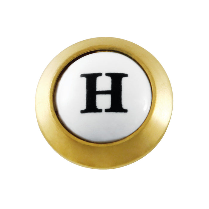 Kingston KSHI1167PXH Hot Handle Index Button, Brushed Brass